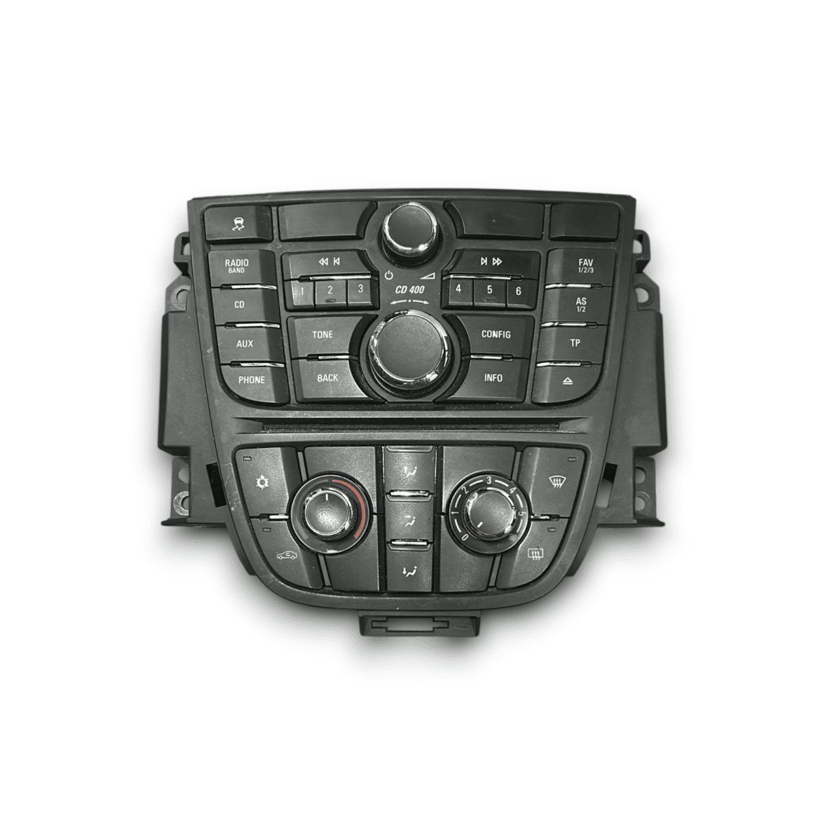 Comandi clima opel astra j cod:13360099 (2009 > 2020) + comandi autoradio - F&amp;P CRASH SRL - Ricambi Usati
