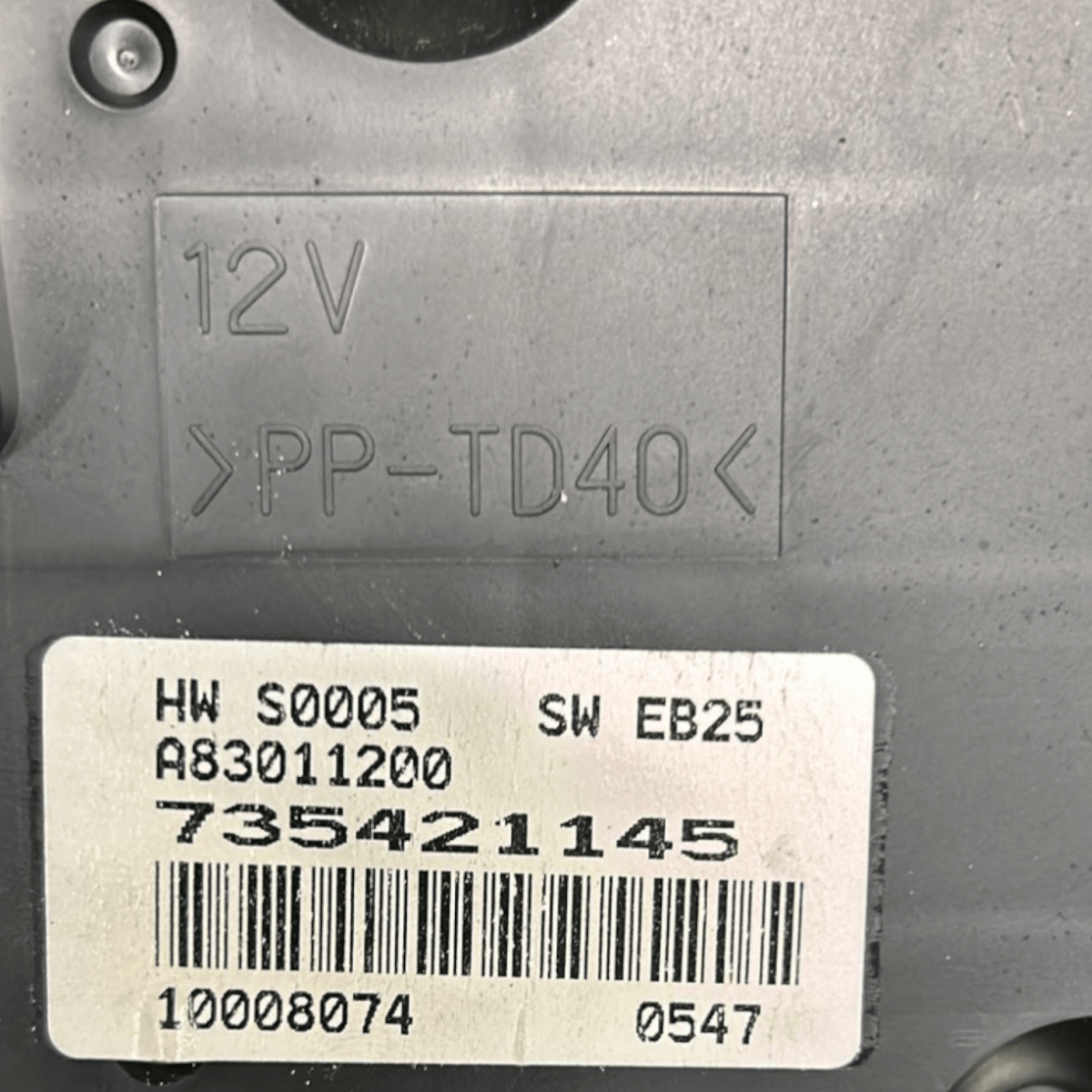Comandi Clima Peugeot Boxer cod:735421145 (2006 > 2014) - F&P CRASH SRLS - Ricambi Usati