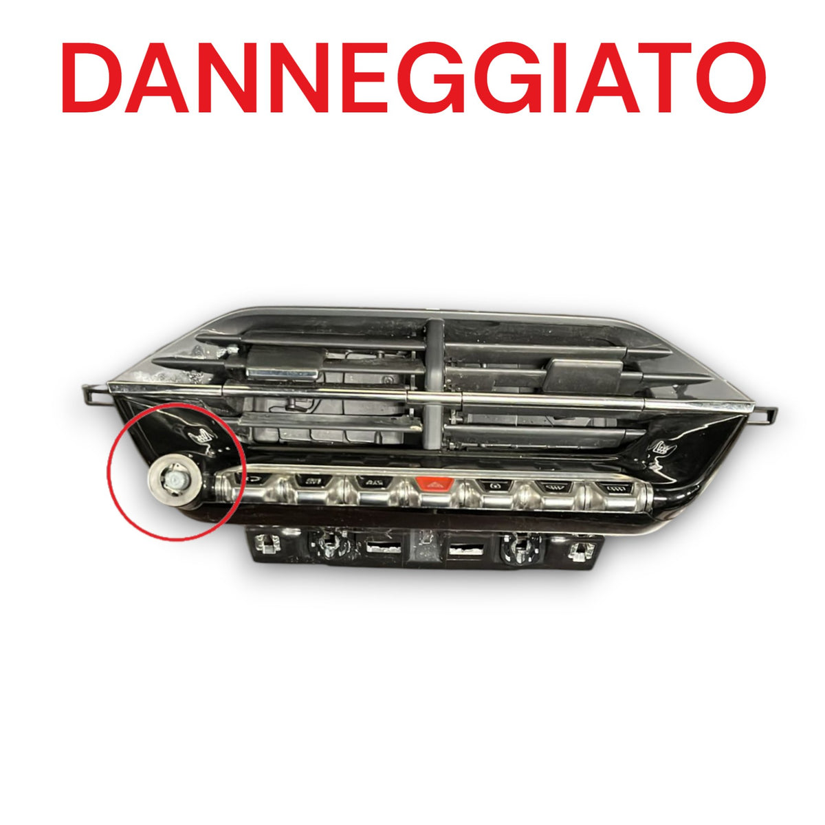 Comandi clima + Pulsante d'emergenza Peugeot 2008 / 208 1.5 diesel cod:9823457080 ( 2019>) - F&P CRASH SRLS - Ricambi Usati