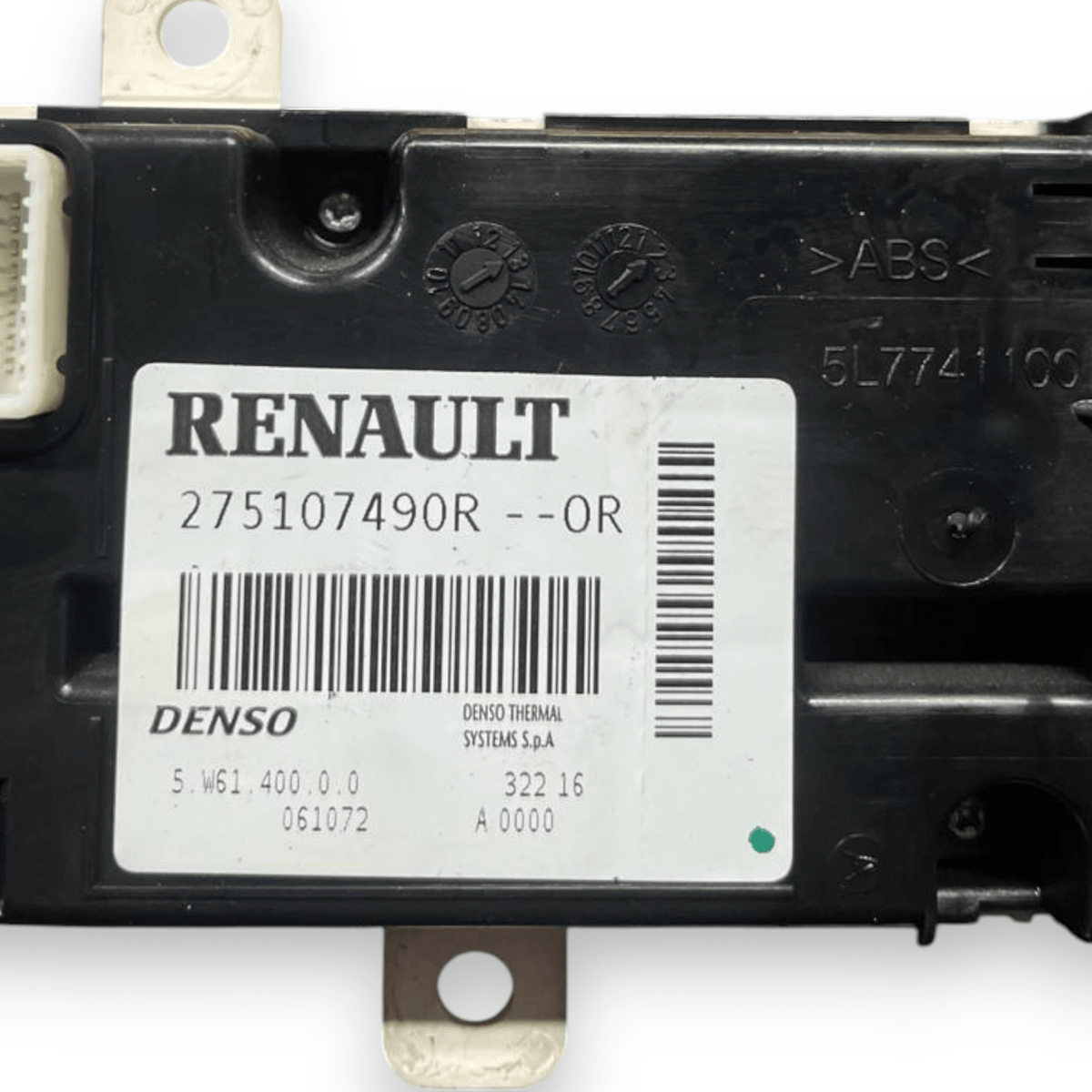 Comandi Clima Renault Master III (2010 al 2017) cod: 275107490R - F&P CRASH SRLS - Ricambi Usati