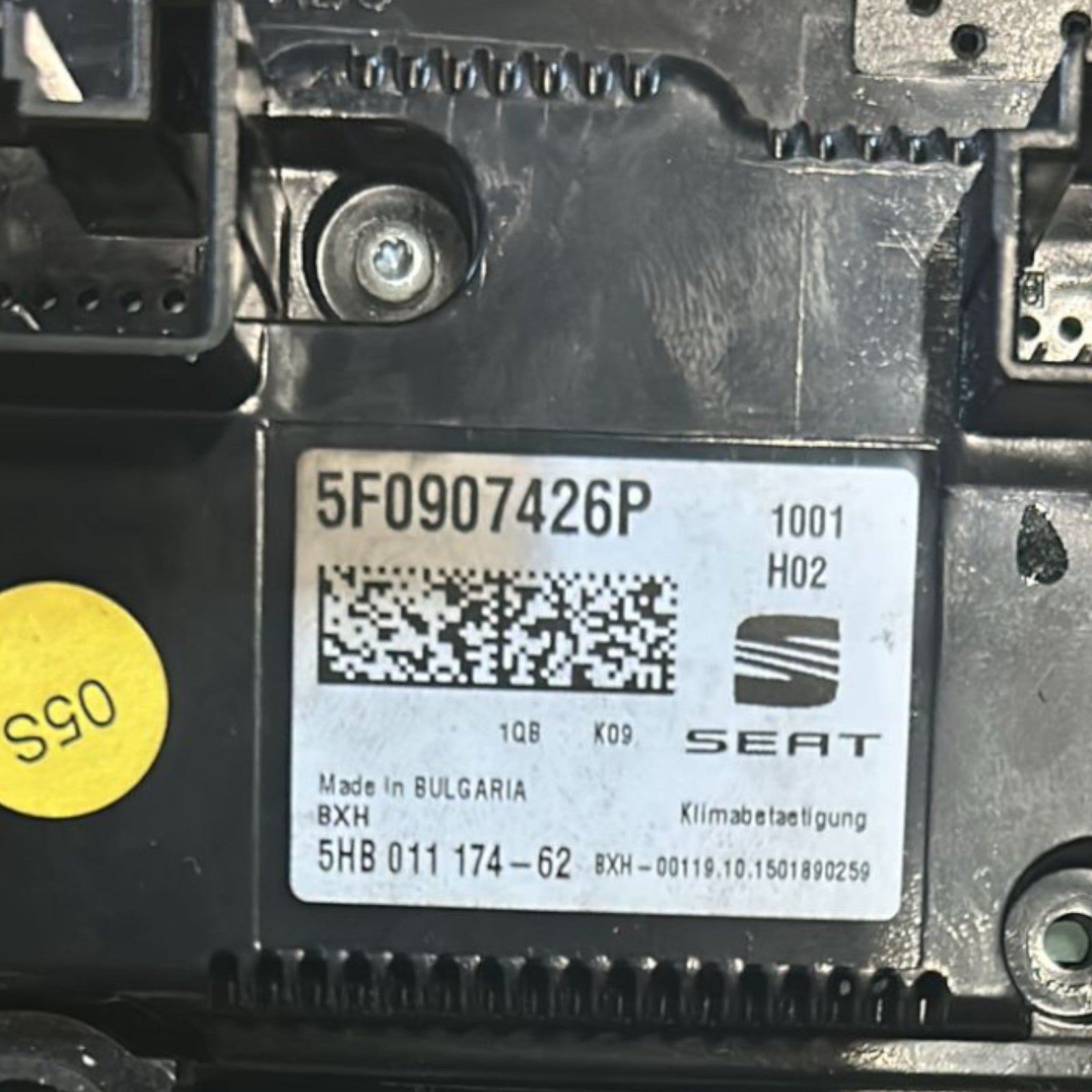 Comandi Clima Seat leon cod:5F0907426P (2013 > 2019) - F&P CRASH SRLS - Ricambi Usati