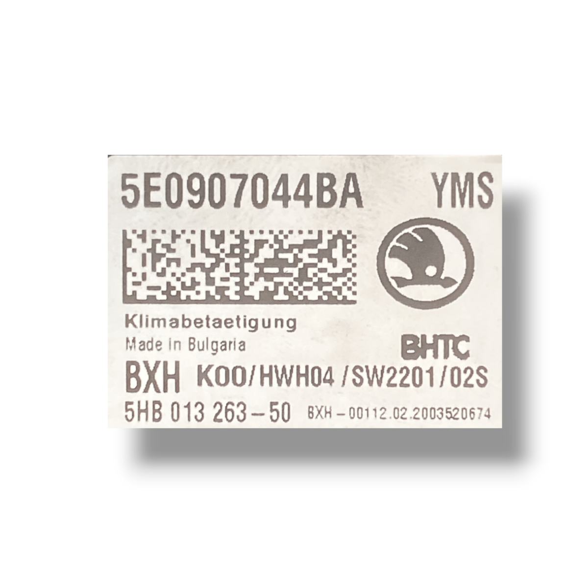 Comandi clima skoda octavia cod:5e0907044ba (2017 - 2019) - F&P CRASH SRLS - Ricambi Usati