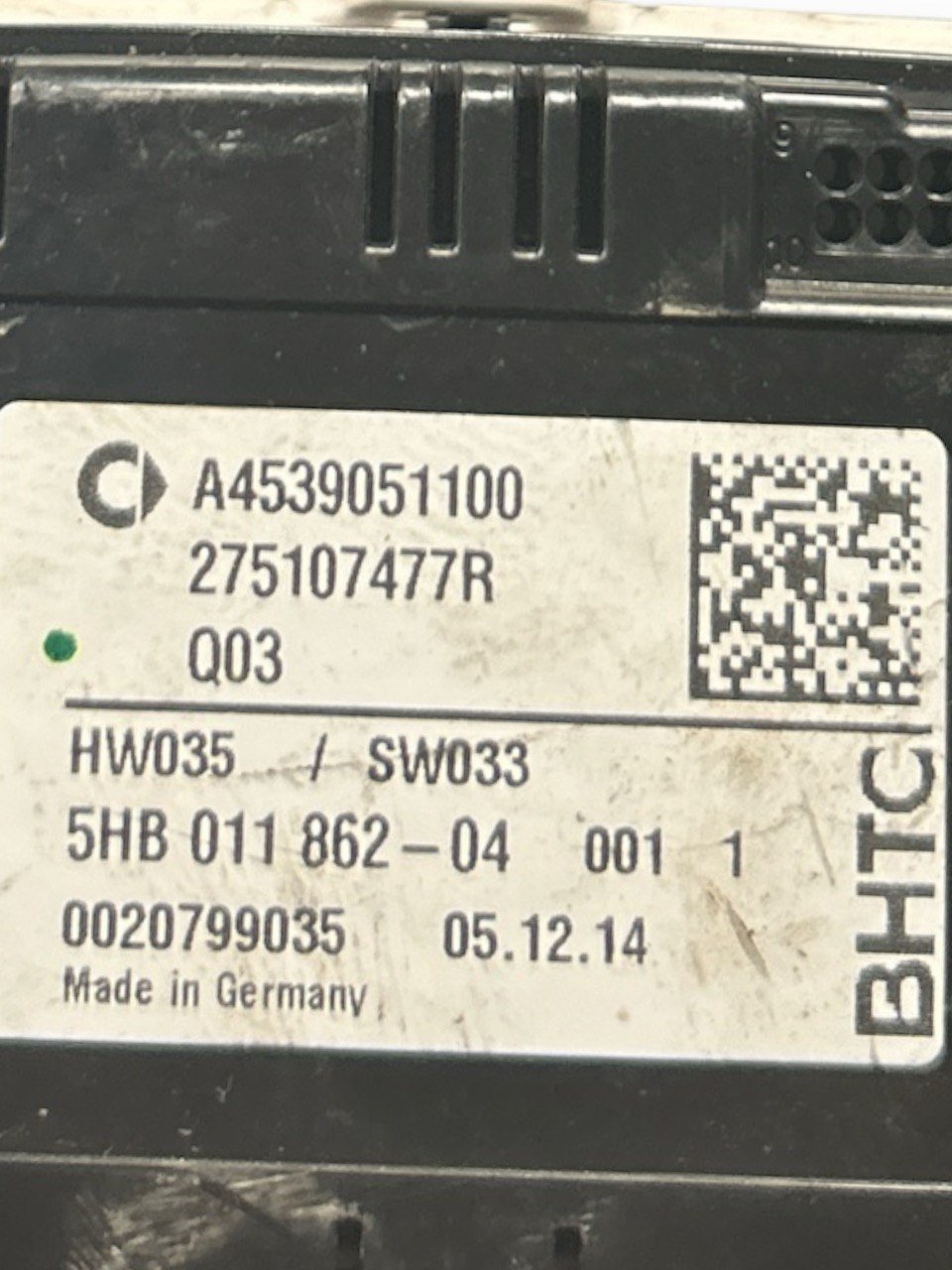 Comandi Clima Smart ForFour (W453) 1.0 Benzina (2014 > 2021) cod.A4539051100 - F&P CRASH SRLS - Ricambi Usati