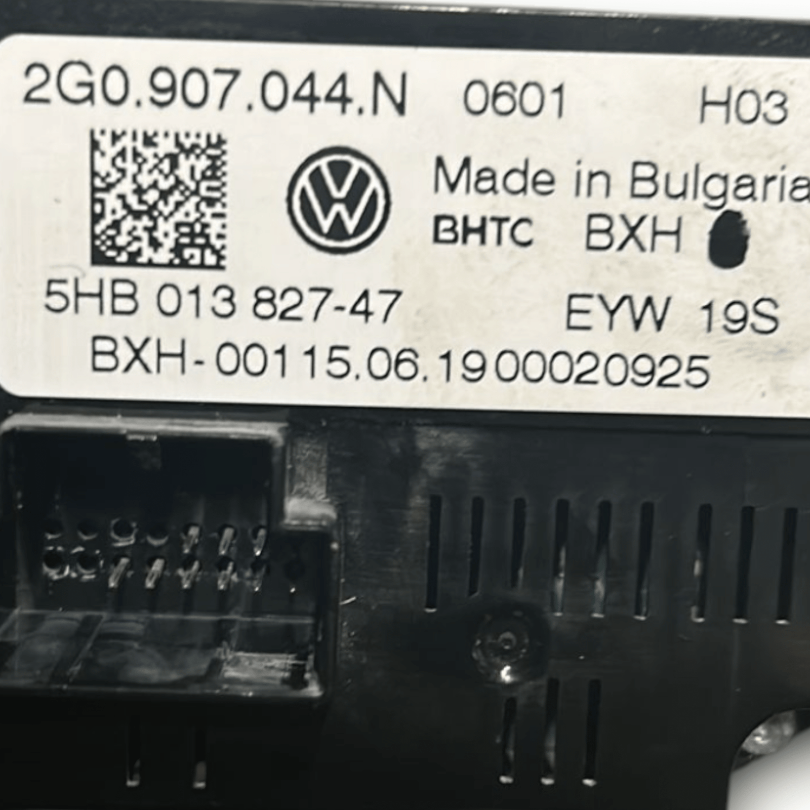 Volkswagen T-Cross (2019 >) climate controls code:2G0907044N automatic - F&P CRASH SRLS - Used Parts