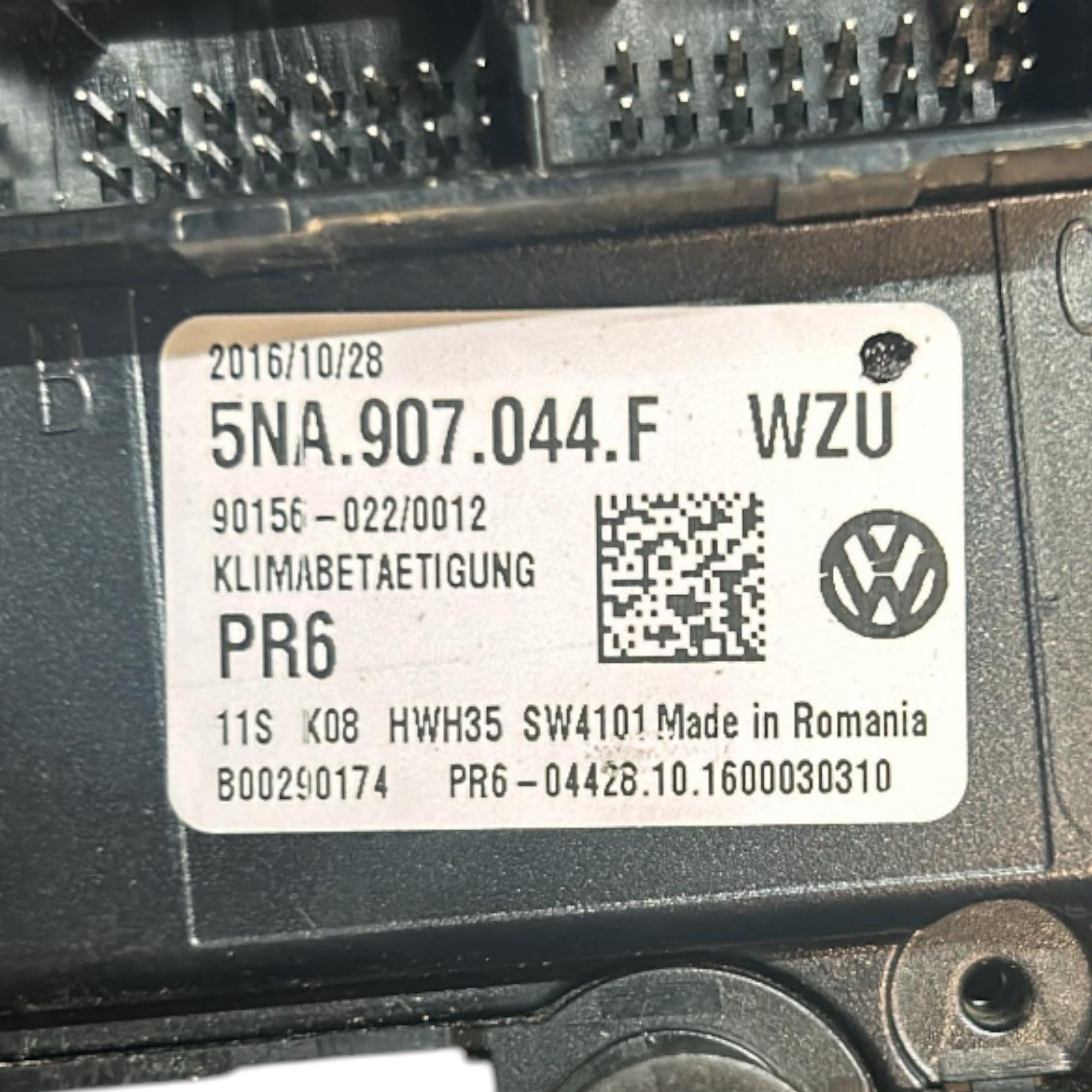 Comandi Clima Volkswagen Tiguan II (AD1) cod.5NA907044F (2016 > 2024) - F&P CRASH SRLS - Ricambi Usati