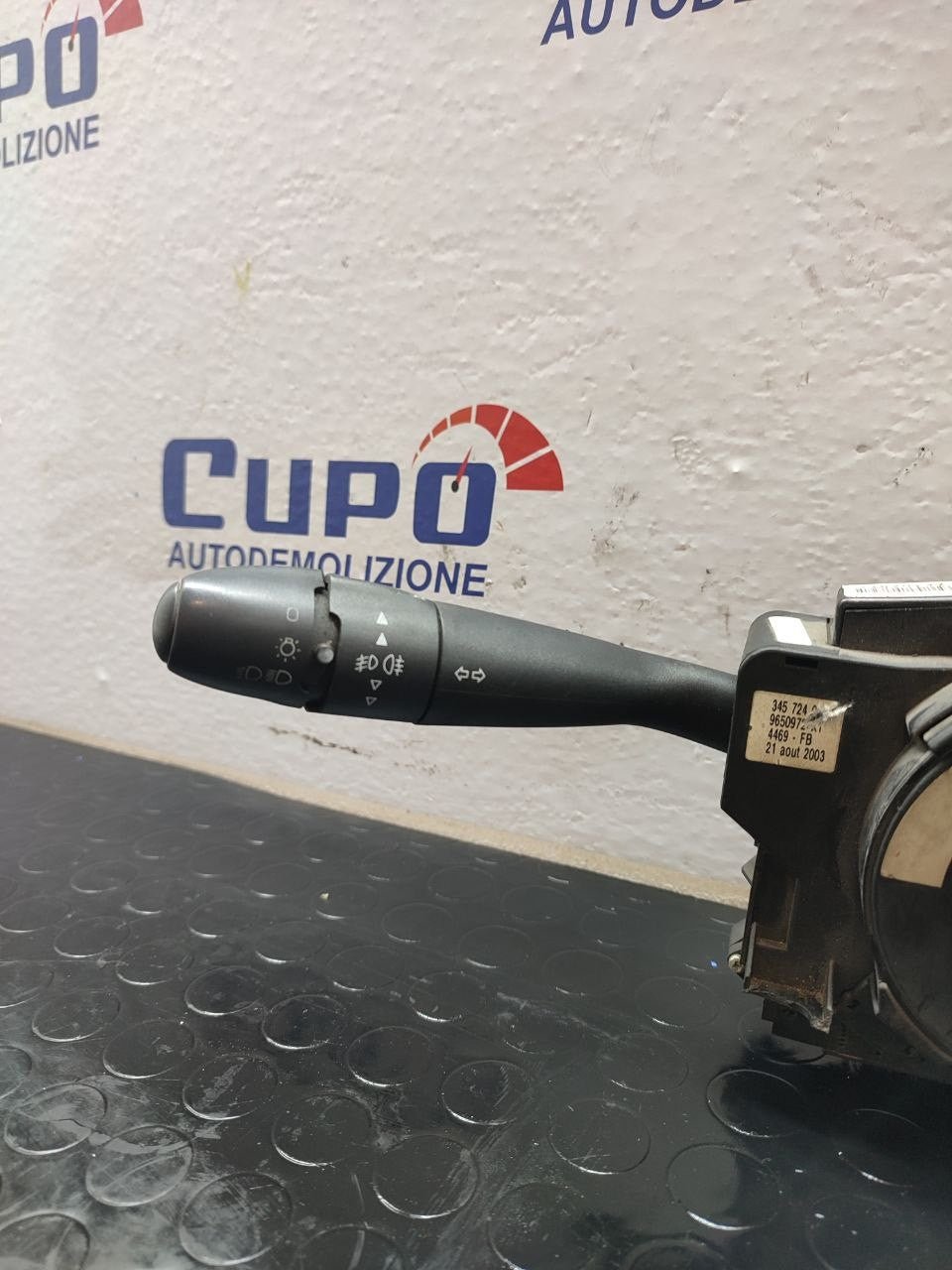 Comandi devio luci PEUGEOT 206 mk2 (2009) - F&P CRASH SRLS - Ricambi Usati