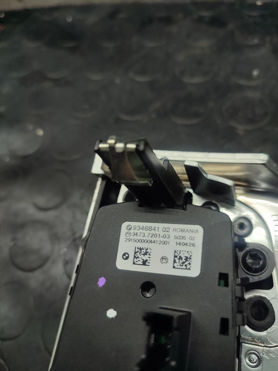 Headlight switch commands Bmw series 5 ( F10 / F11 - 2015 ) code 9346841 - 02 - F&P CRASH SRLS - Used Parts