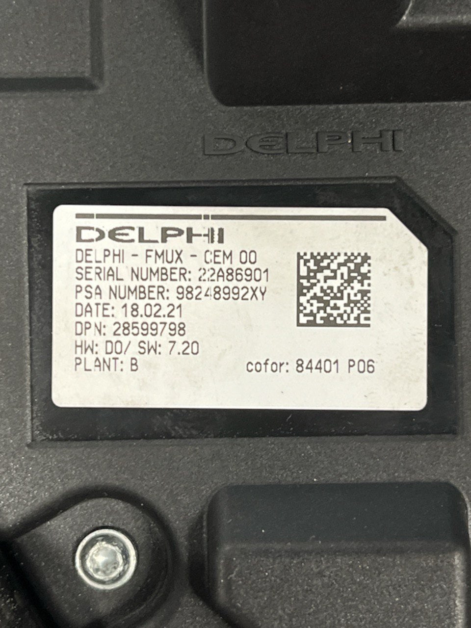 Comandi / Interruttori Multifunzione / Controllo Autoradio Citroen C4 Picasso (2010 al 2018) cod: 98248992XY - F&P CRASH SRLS - Ricambi Usati