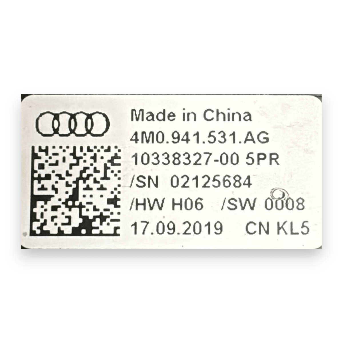Comandi luce Audi A4 B9 cod.4M0941531AG (2015 - 2024) - F&P CRASH SRL - Ricambi Usati