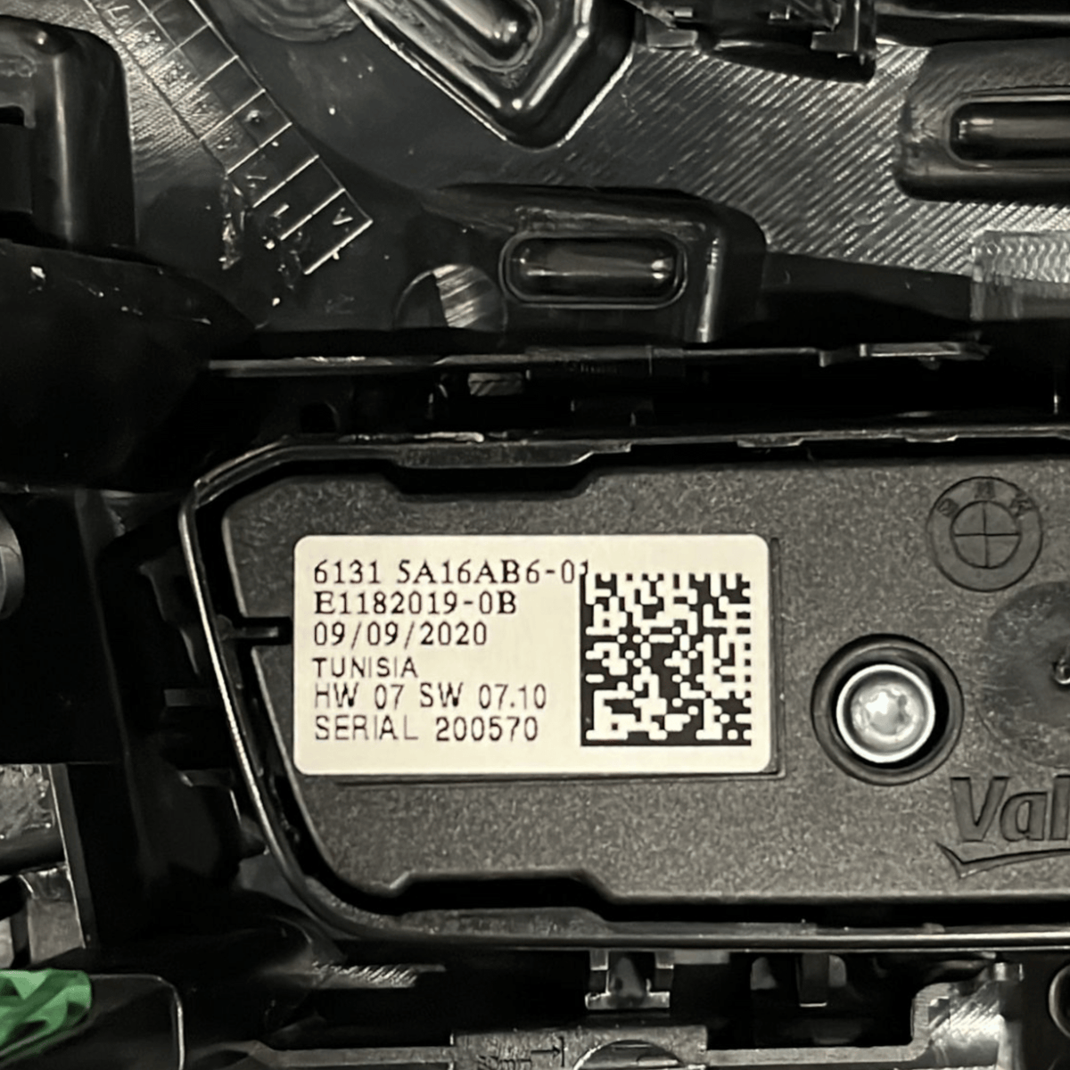 Light controls + dashboard air vent left Bmw Series 1 F40 E1182019 / D0791147604 (2019 - 2024) - F&P CRASH SRLS - Used Parts