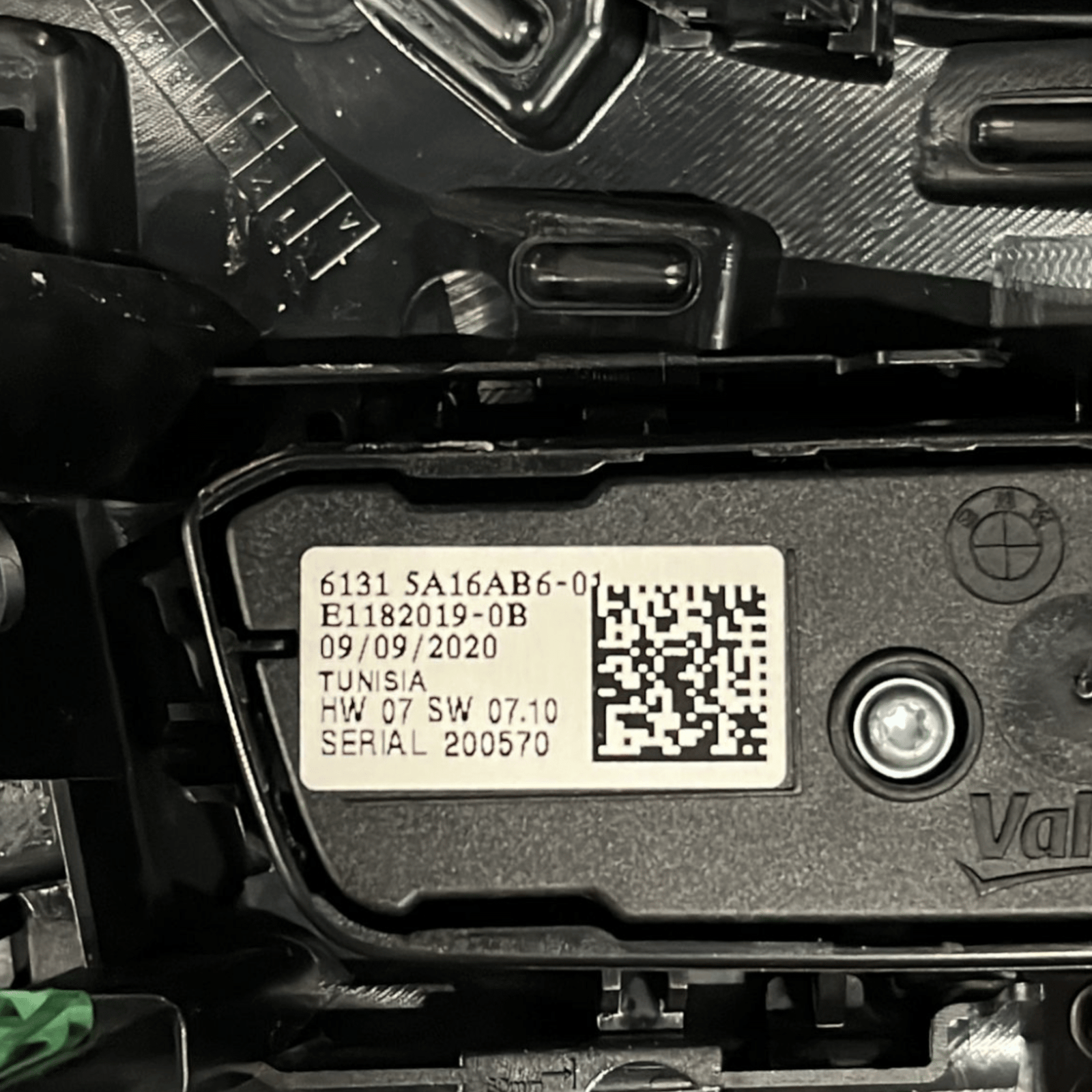 Light controls + dashboard air vent left Bmw Series 1 F40 E1182019 / D0791147604 (2019 - 2024) - F&P CRASH SRLS - Used Parts