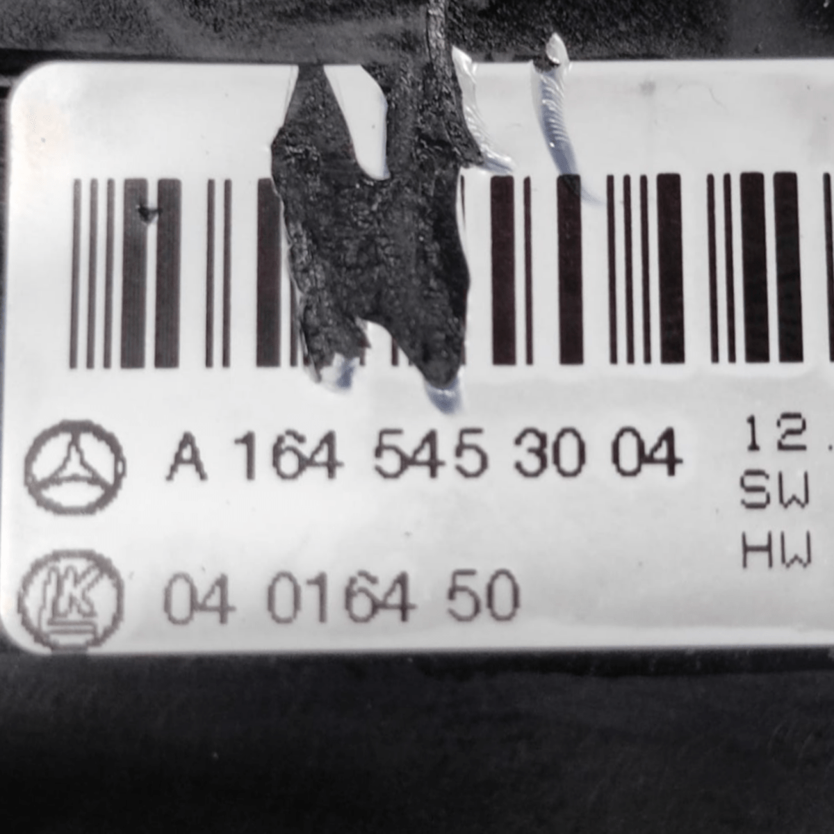 Mercedes ML W164 light commands code: A1645453004 (2005 - 2011) - F&P CRASH SRLS - Used Parts
