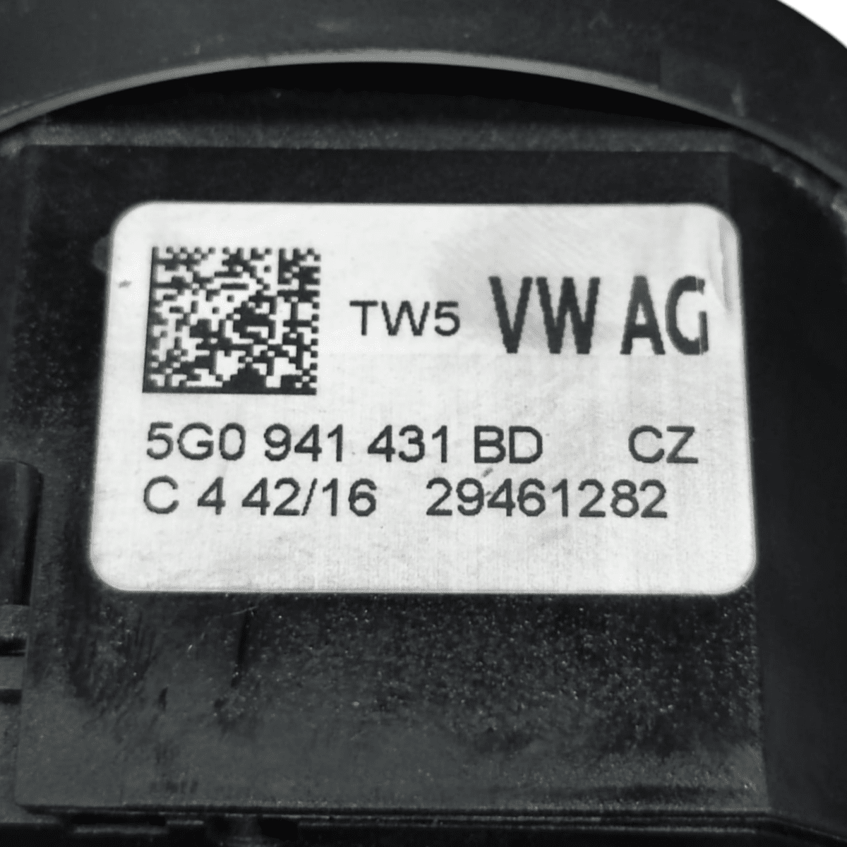 Volkswagen Tiguan light controls code: 5g0941431bd (2016 - 2024) - F&P CRASH SRL - Used Parts