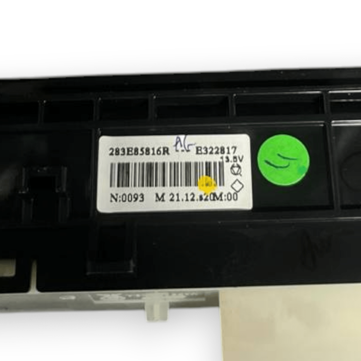 Central Multifunction Commands Dacia Jogger (2021 - ) code: 283E85816R - F&P CRASH SRLS - Used Spare Parts