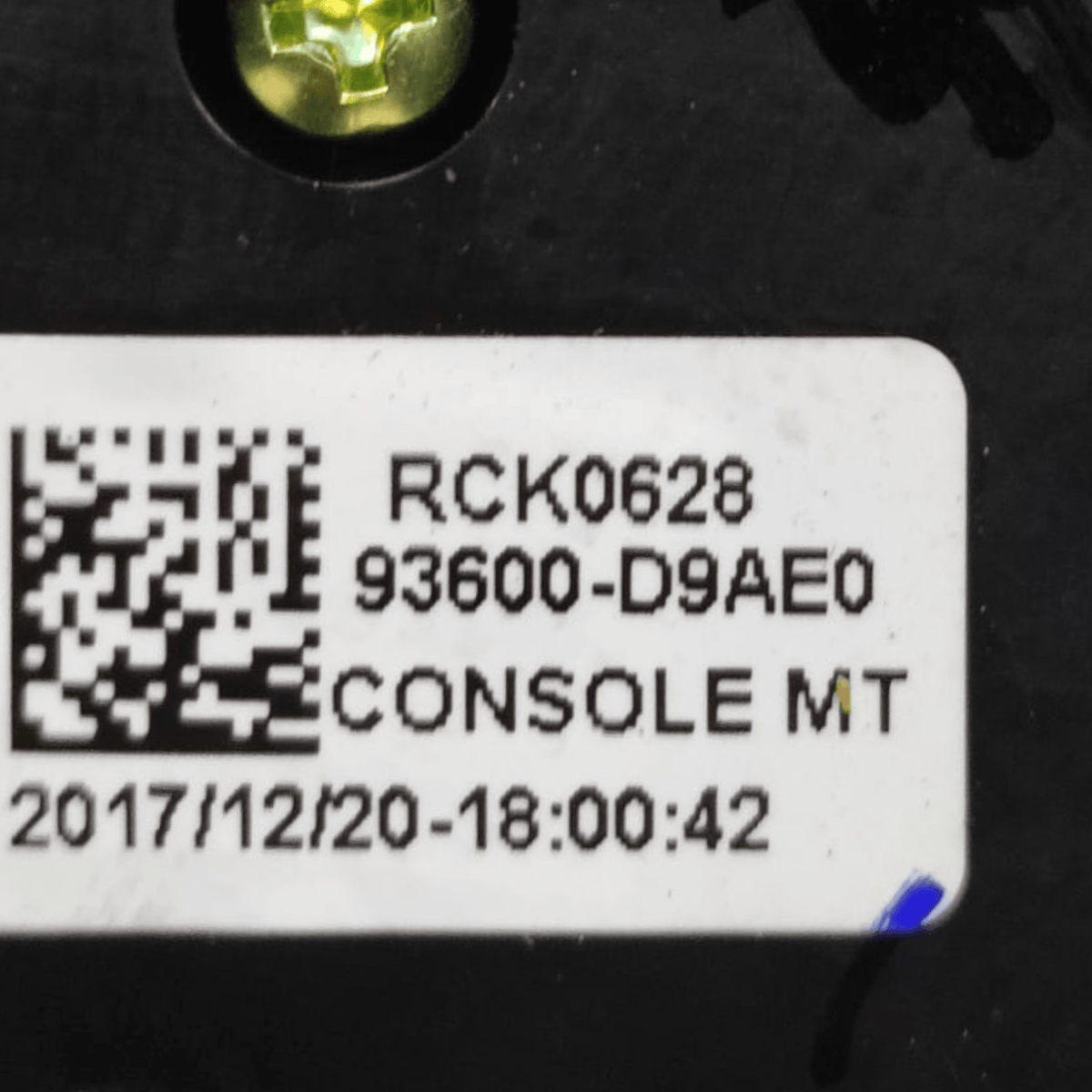 Comandi Multifunzione Kia Sportage QL COD: 93600D9AE0 (2016 - 2021) - F&P CRASH SRLS - Ricambi Usati