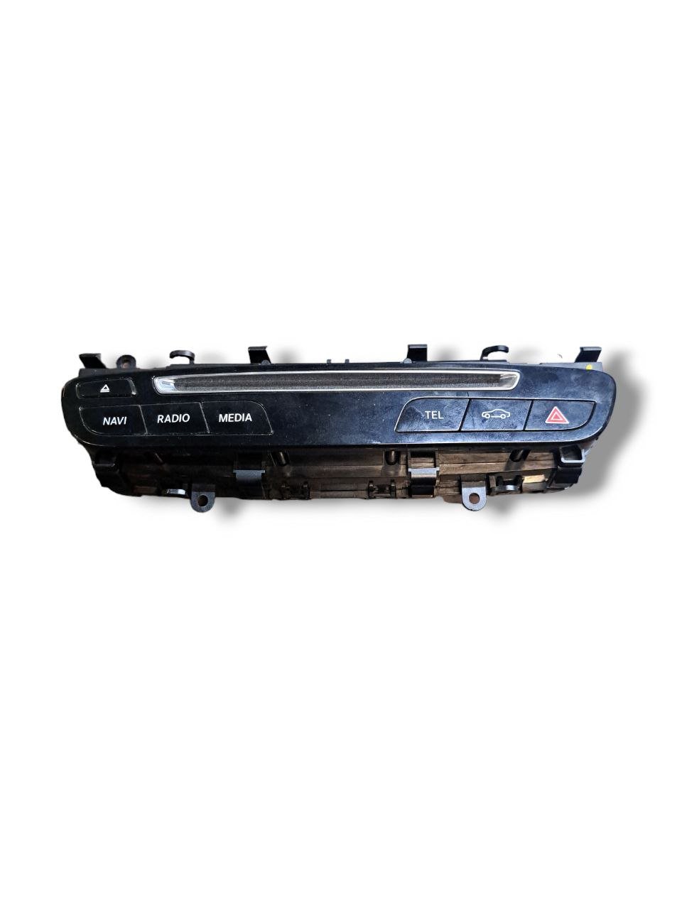 Central radio/navigation button commands/four-way flashers Mercedes-Benz Class C W205 (2017) COD:A2059054601 - F&P CRASH SRLS - Used Parts