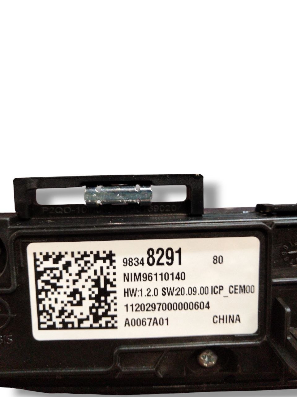 Comandi / Pulsantiera Radio Opel Mokka B (2020>) cod.98348291 - F&P CRASH SRLS - Ricambi Usati