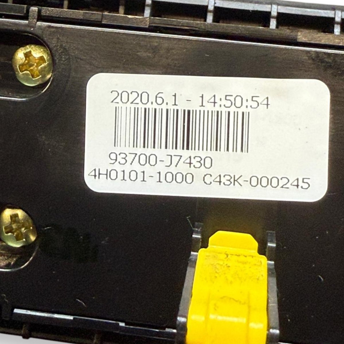 Comandi regolazione luci kia pro ceed cd Cod: 93700 - j7430 (2018 - ) - F&P CRASH SRLS - Ricambi Usati
