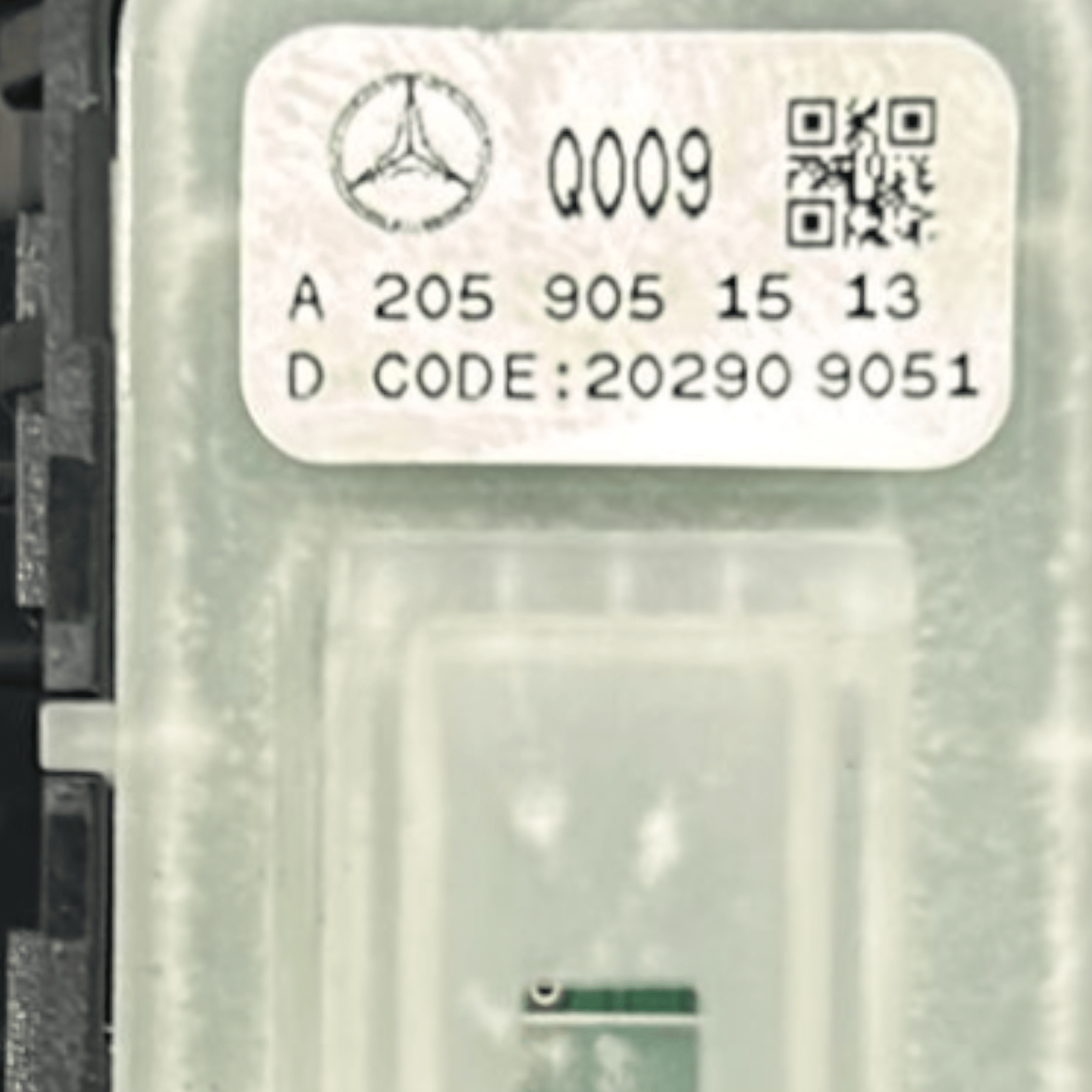 Comando Alza Vetro Posteriore Destro Mercedes Benz EQC (2019 > 2023) cod:A2059051513 - F&P CRASH SRLS - Ricambi Usati