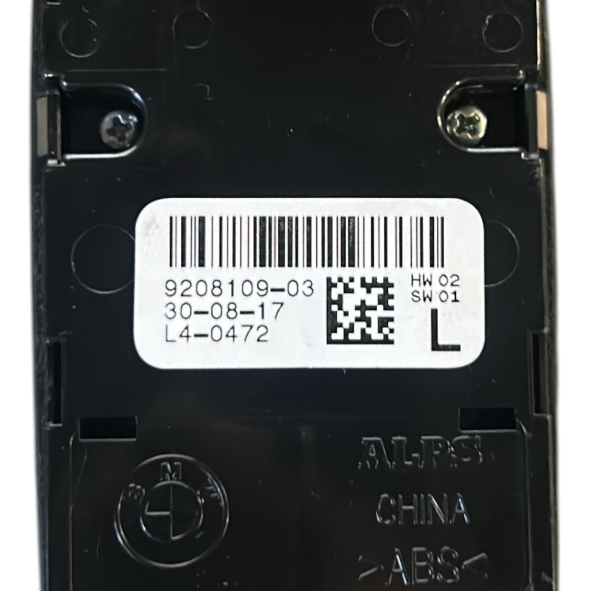 Left Front Window Lift Control BMW Series 4 Gran Coupe (F36) cod.9208109 - 03 (2013 > 2020) - F&P CRASH SRLS - Used Parts