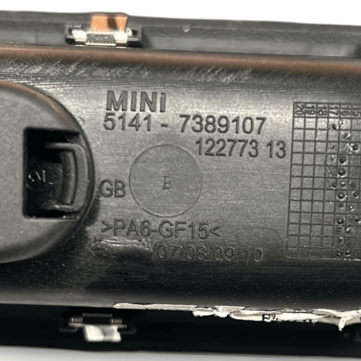 Front Right Window Lift Switch Mini Clubman code:5141 - 7389107 (2015 > 2024) - F&P CRASH SRLS - Used Parts