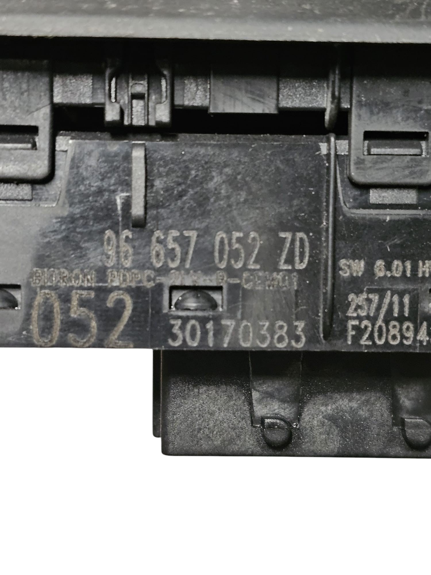 Comando Alzavetro Anteriore Sinistro Citroen DS4 I Cod:96657052ZD (2011 - 2018) - F&P CRASH SRLS - Ricambi Usati