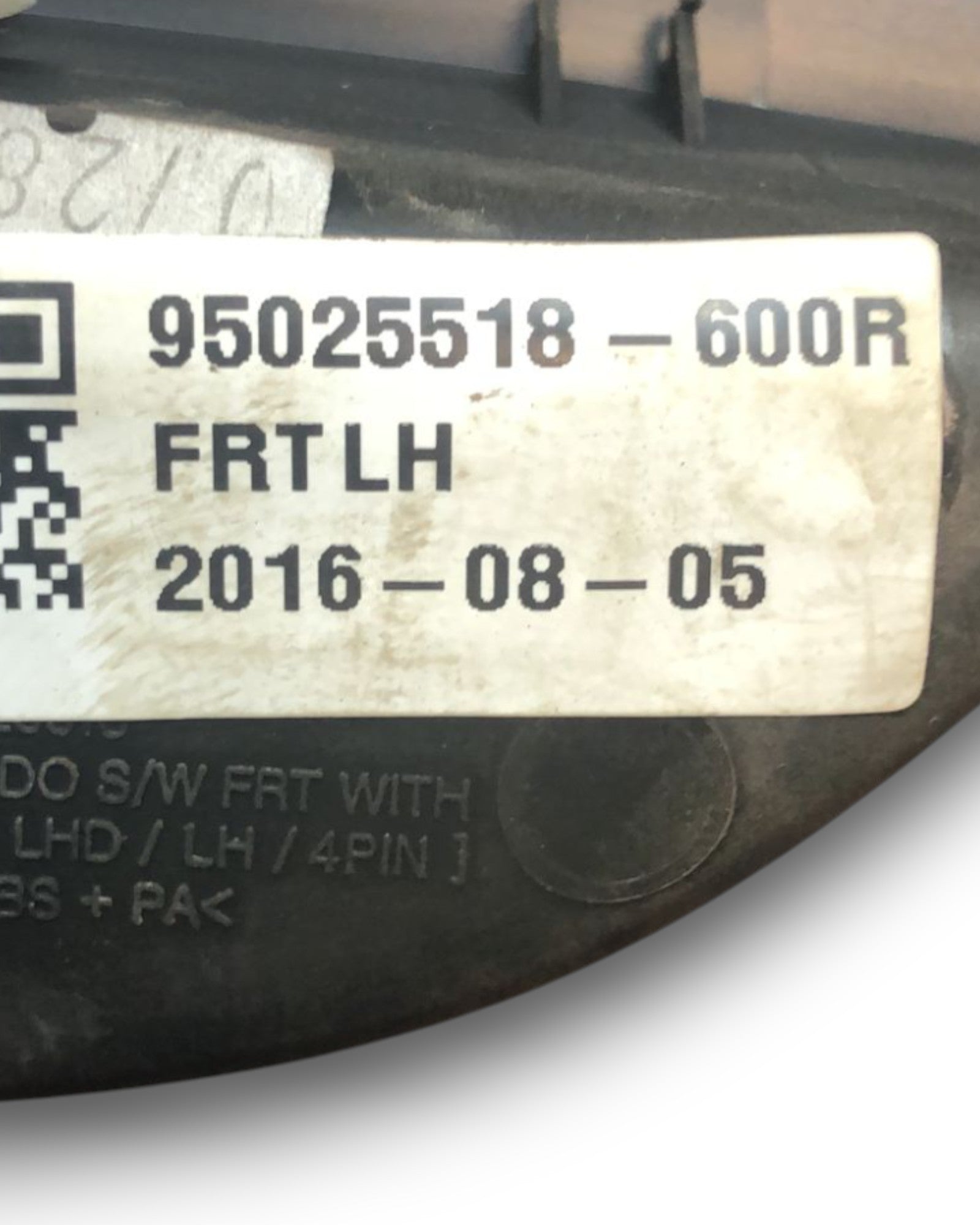 Comando Alzavetro Anteriore Sinistro Opel Mokka (2012 > 2019) cod:95025518 - 600R - F&P CRASH SRLS - Ricambi Usati