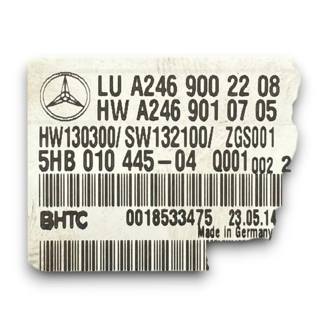 Comando clima Mercedes-Benz Classe A W176 2015–2018 OEM A2469008415 - F&P CRASH SRL - Ricambi Usati