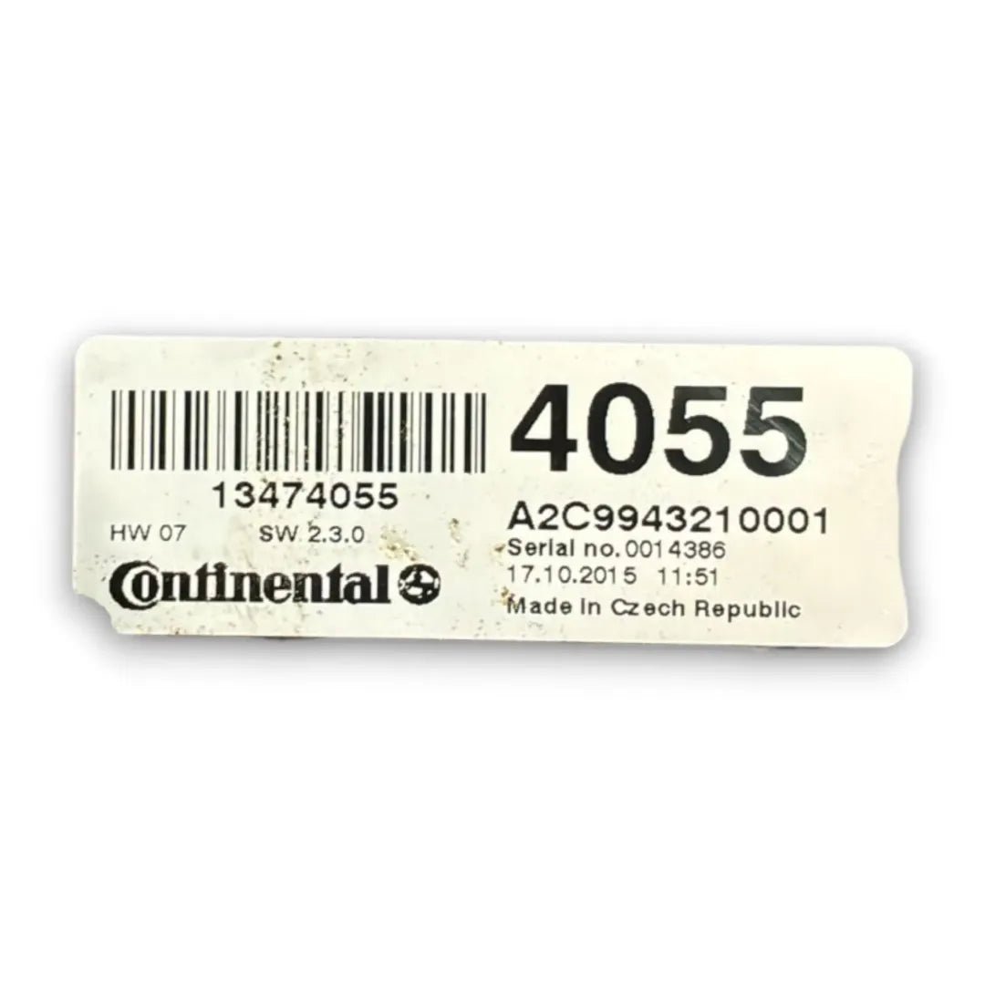 Comando clima Opel Mokka 2012–2016 OEM A2C9943210001 - F&P CRASH SRL - Ricambi Usati