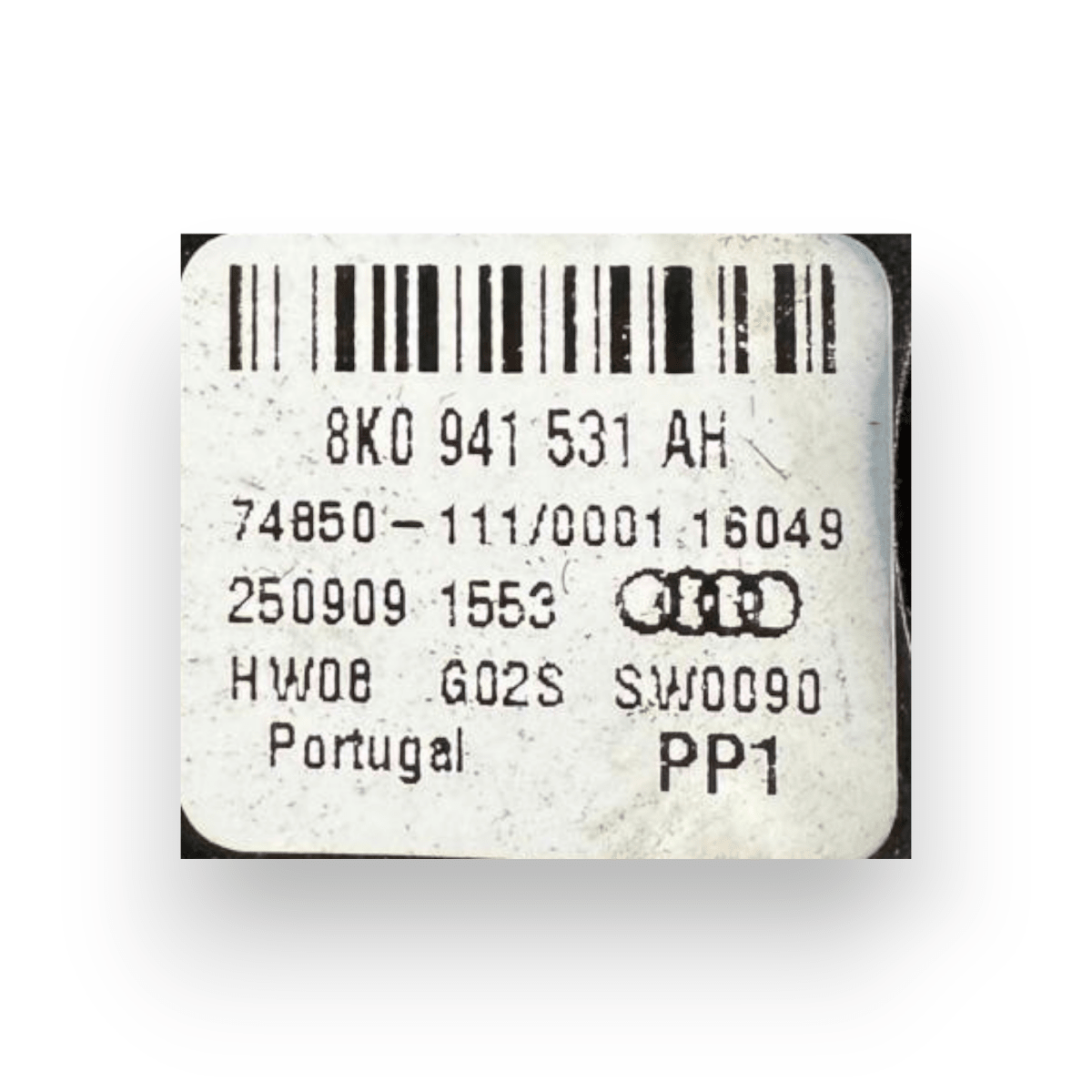 Comando luci Audi A4 (B8) cod.8K0941531 (2007 - 2016) - F&P CRASH SRL - Ricambi Usati