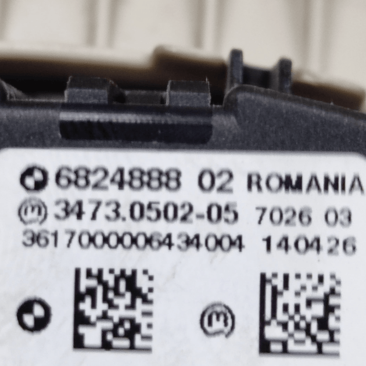 Comando Luci Bmw X5 F15 COD: 6824888 (2013 - 2018) - F&P CRASH SRLS - Ricambi Usati