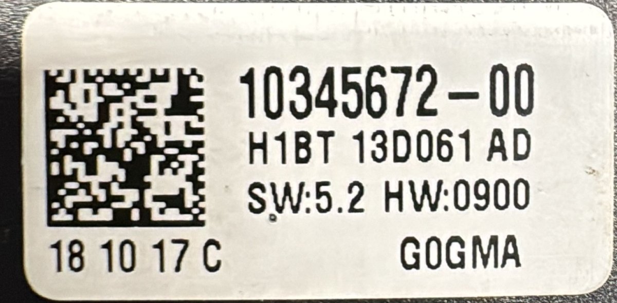 Comando luci Ford Fiesta VII cod.10345672 (2017 - 2023) - F&P CRASH SRL - Ricambi Usati