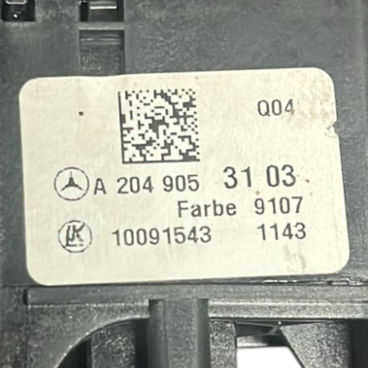 Comando Luci Mercedes Benz Classe C (W204) cod:A2049053103 (2007 >2013) - F&P CRASH SRLS - Ricambi Usati