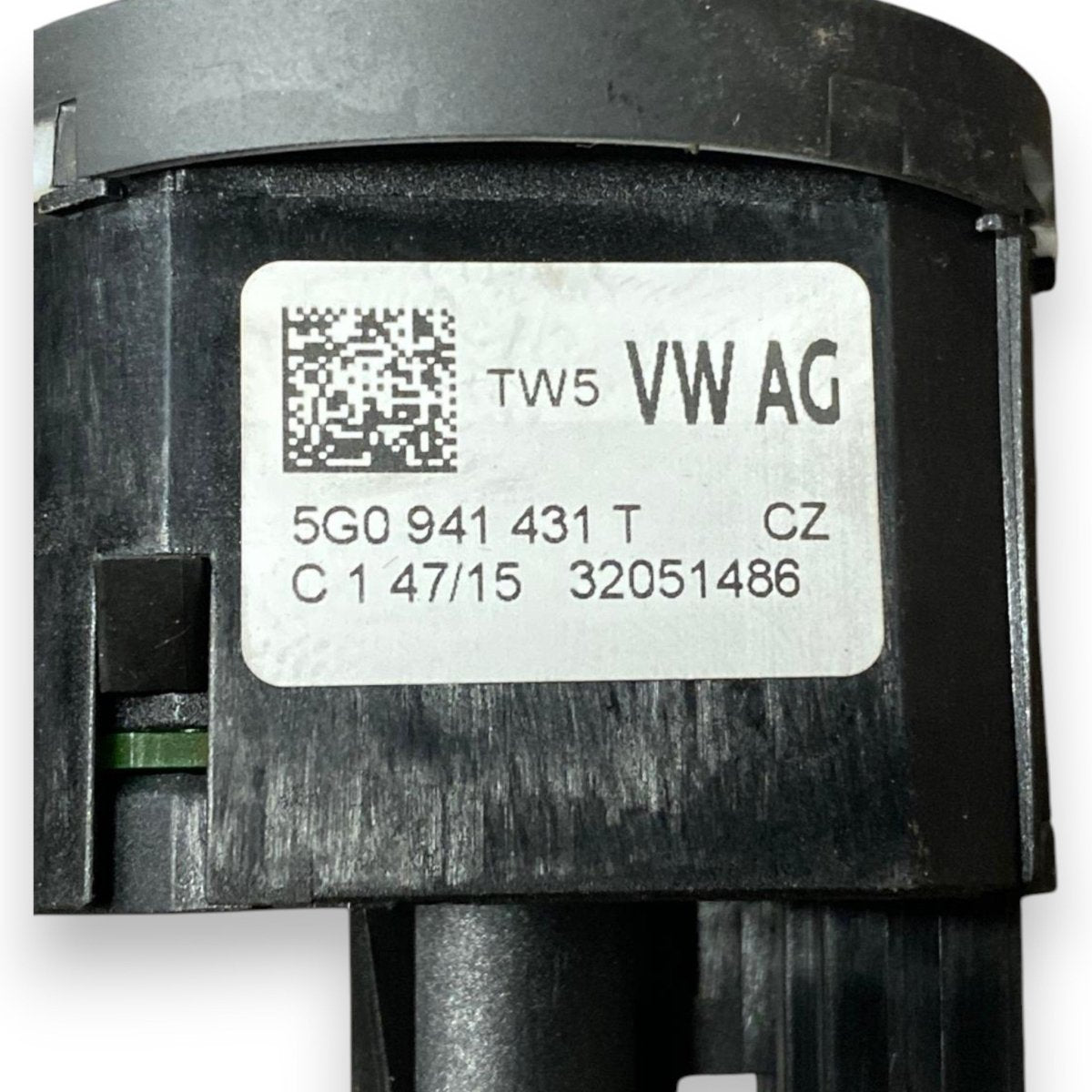 Comando luci Volkswagen Golf VII (2012 - 2021) Cod: 5G0941431T - F&P CRASH SRLS - Ricambi Usati