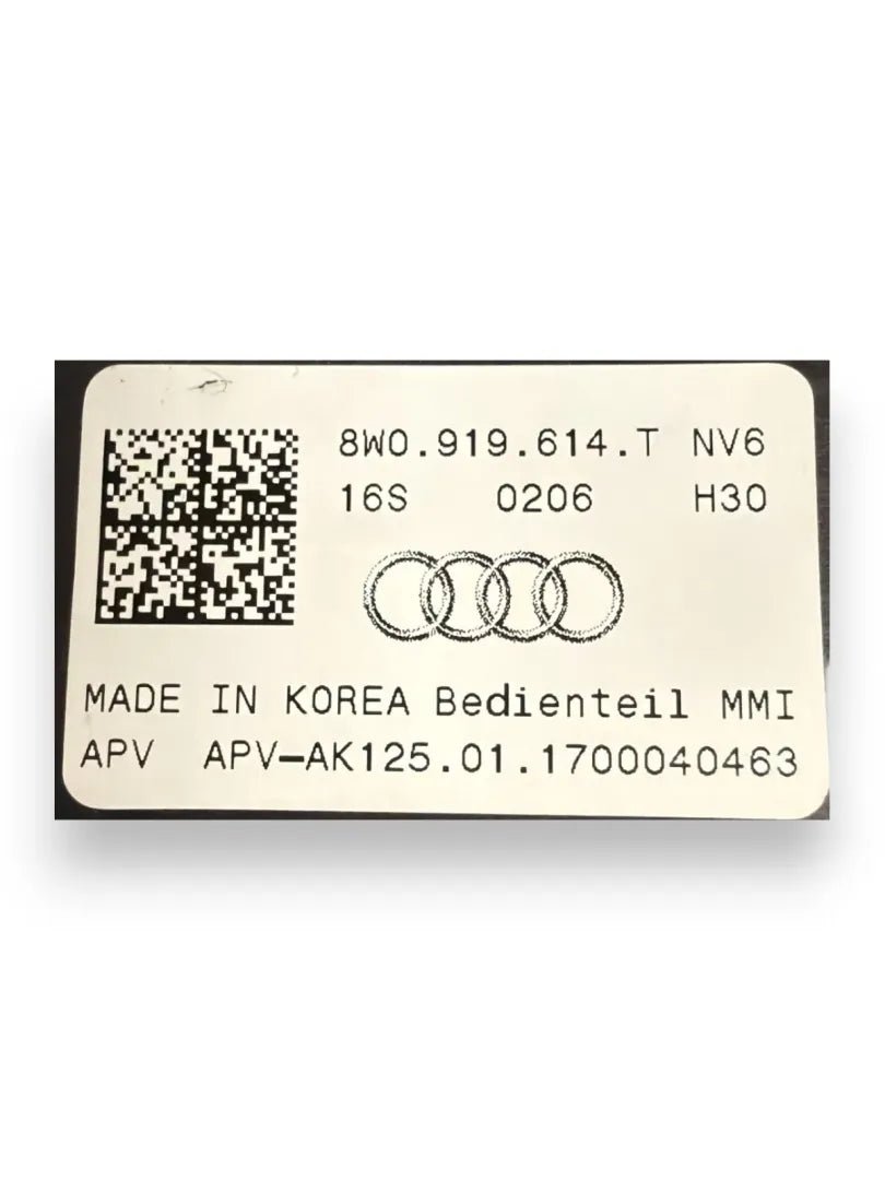 Dettaglio Comando infotainment Audi A4 8W 2015–2019 OEM 8W1919616 - foto 3