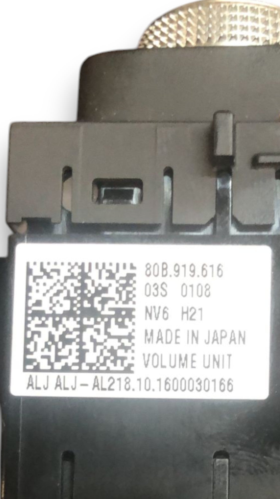 Comando radio Audi Q5 (2019) cod:80B919616 - F&P CRASH SRLS - Ricambi Usati