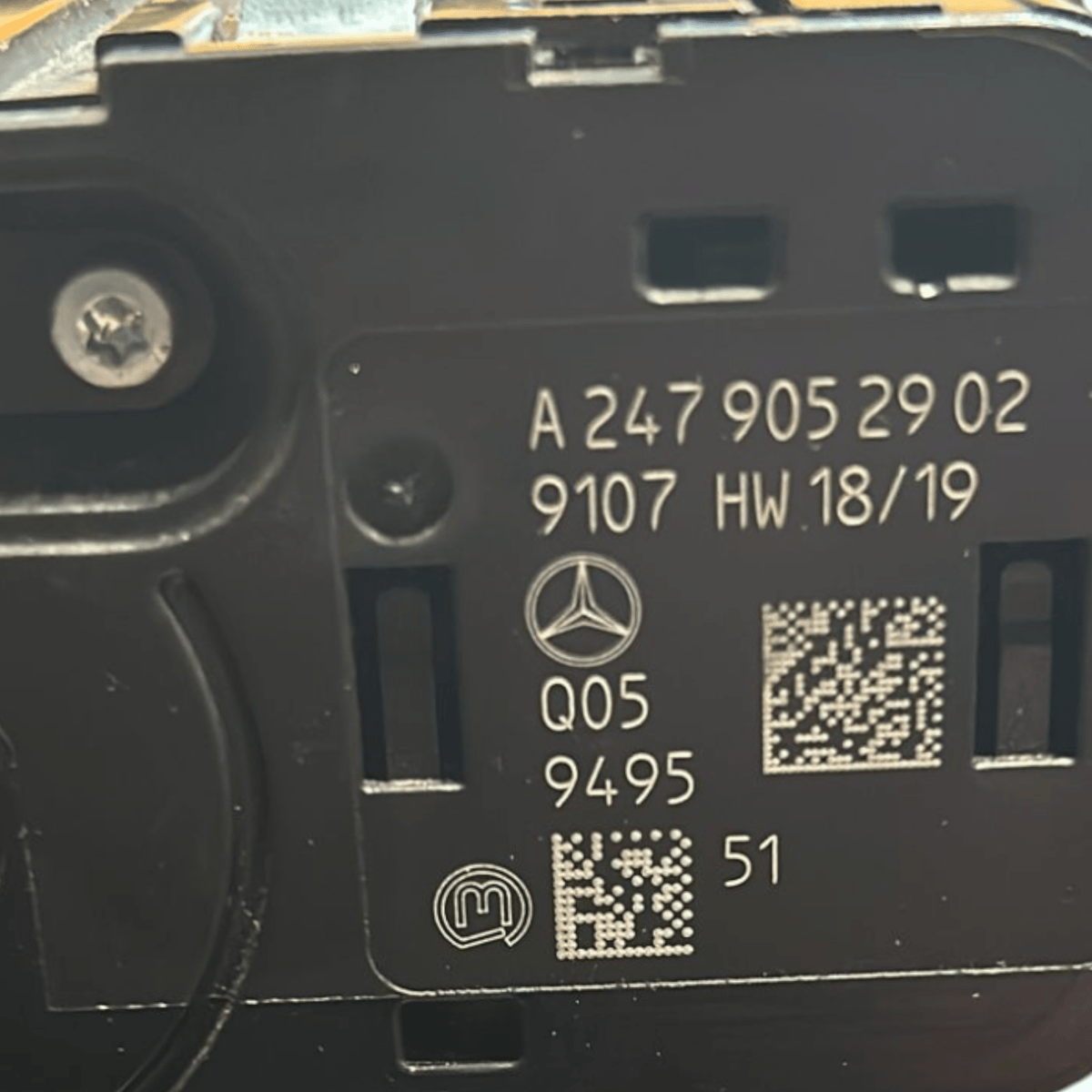 Mercedes Benz GLB X247 (2019 >) Light Adjustment Command code: A2479052902 - F&P CRASH SRLS - Used Parts