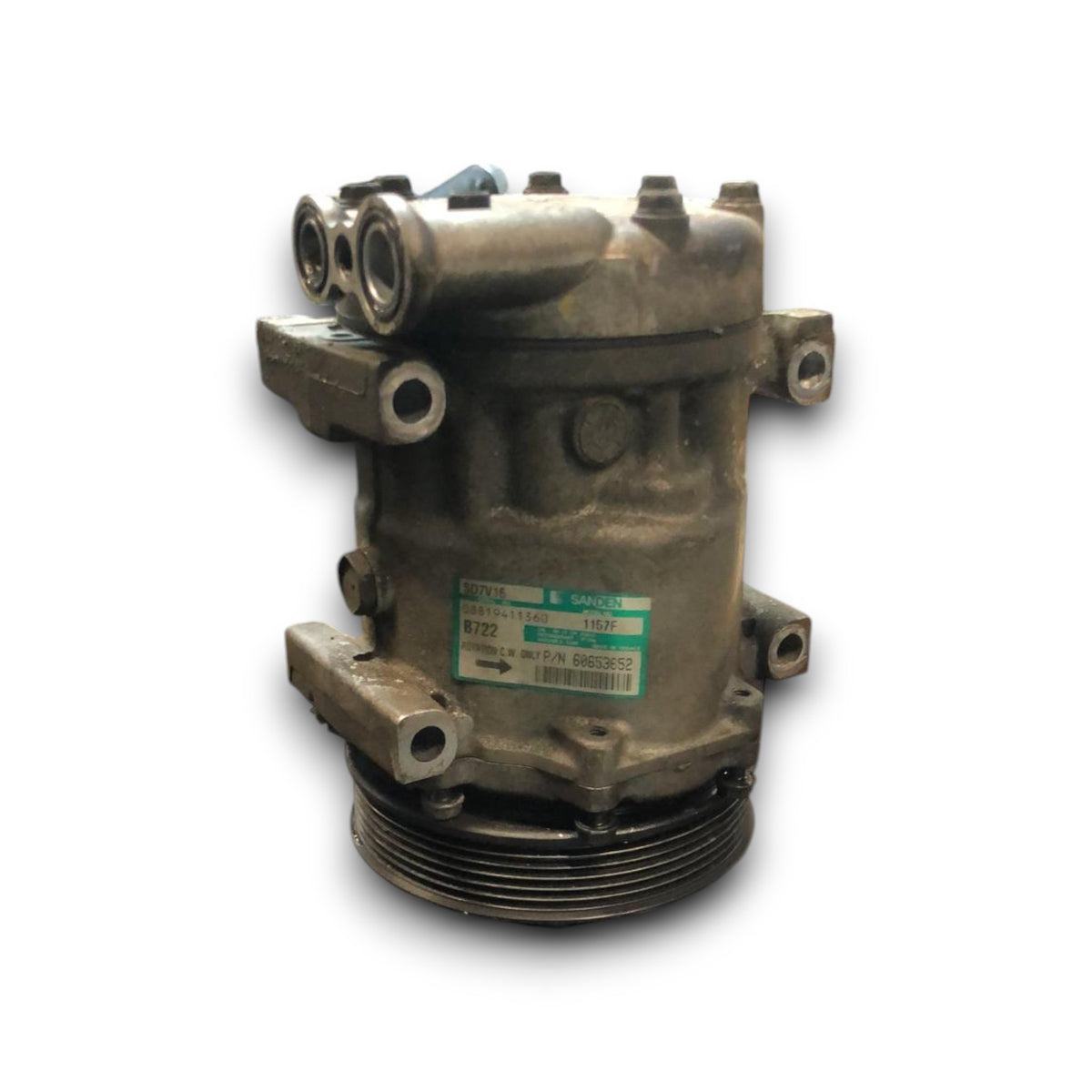 Compressore Aria Condizionata Alfa Romeo 159 1.9 Diesel (2005 &gt; 2011) cod:60653652 - F&amp;P CRASH SRLS - Ricambi Usati