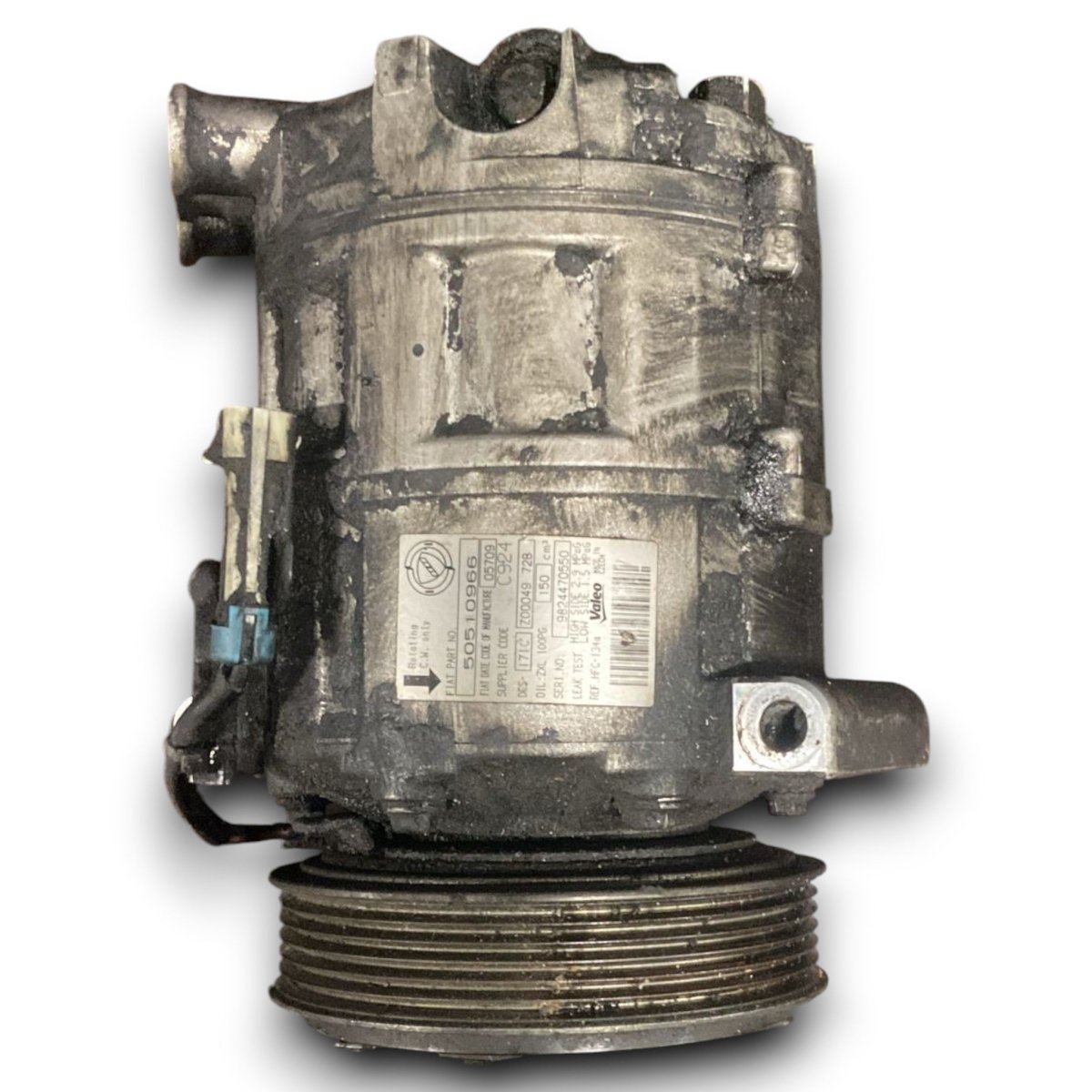 Compressore aria condizionata alfa romeo 159 cod . 50510966 1.9 diesel (2005 > 2011) - F&amp;P CRASH SRL - Ricambi Usati