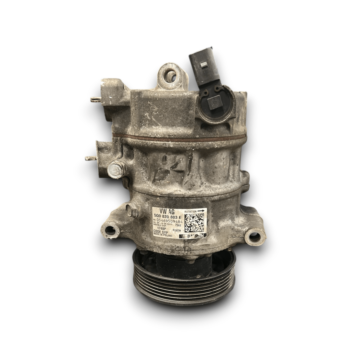 Compressore aria condizionata audi a3 1.6 diesel cod:5Q0820803E (2012 > 2020) - F&amp;P CRASH SRLS - Ricambi Usati