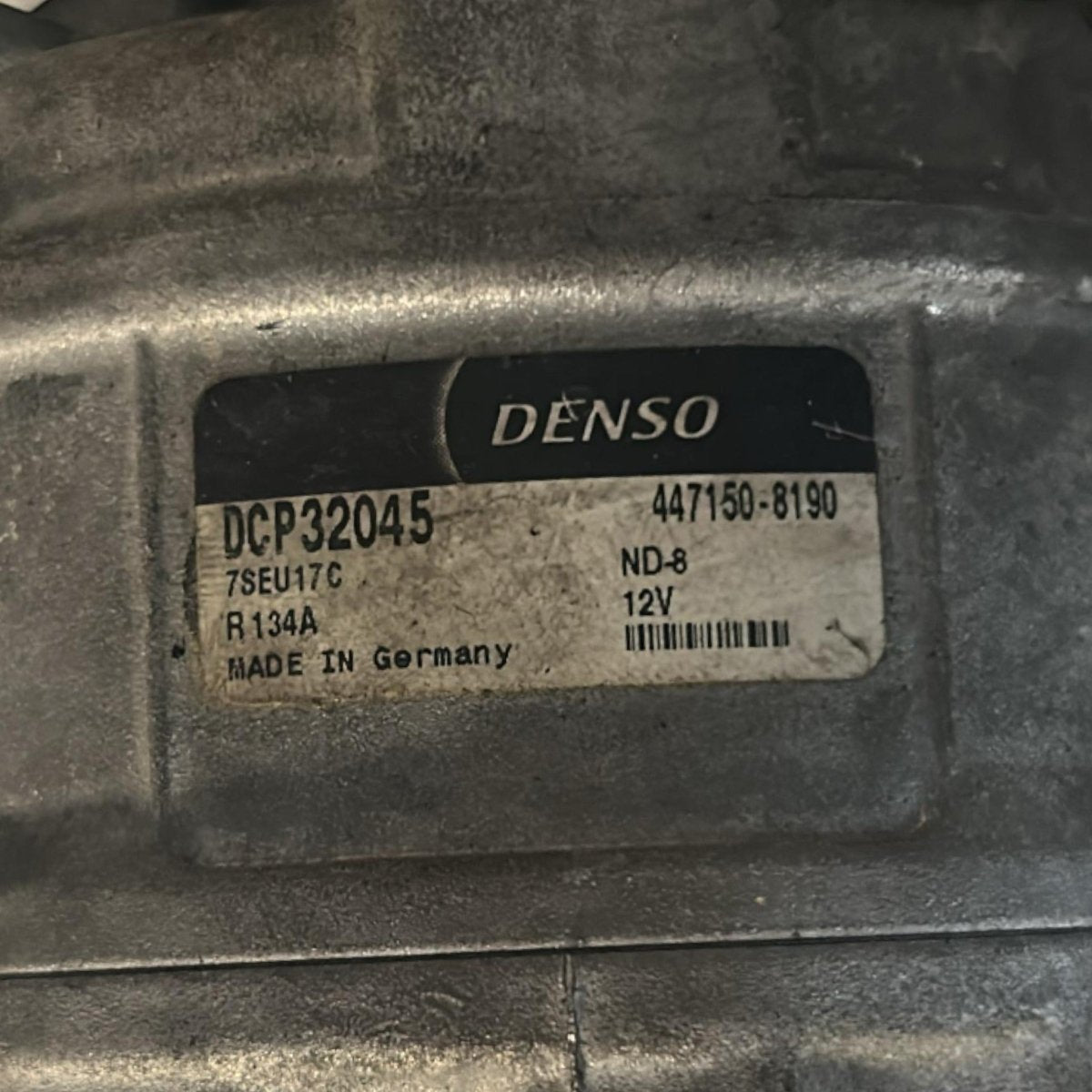 Compressore Aria Condizionata Audi A3 (8P) cod.DCP32045 2.0 Diesel (2003 > 2013) cod.447150 - 8190 - F&P CRASH SRLS - Ricambi Usati