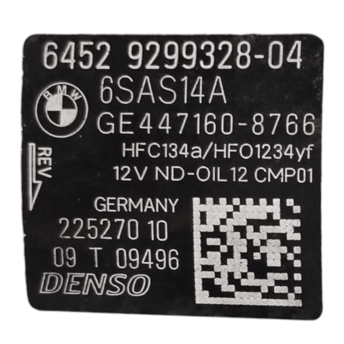 Compressore Aria Condizionata Bmw X3 G01 2.0 Diesel COD: 929932804 (2017 - 2024) - F&P CRASH SRL - Ricambi Usati