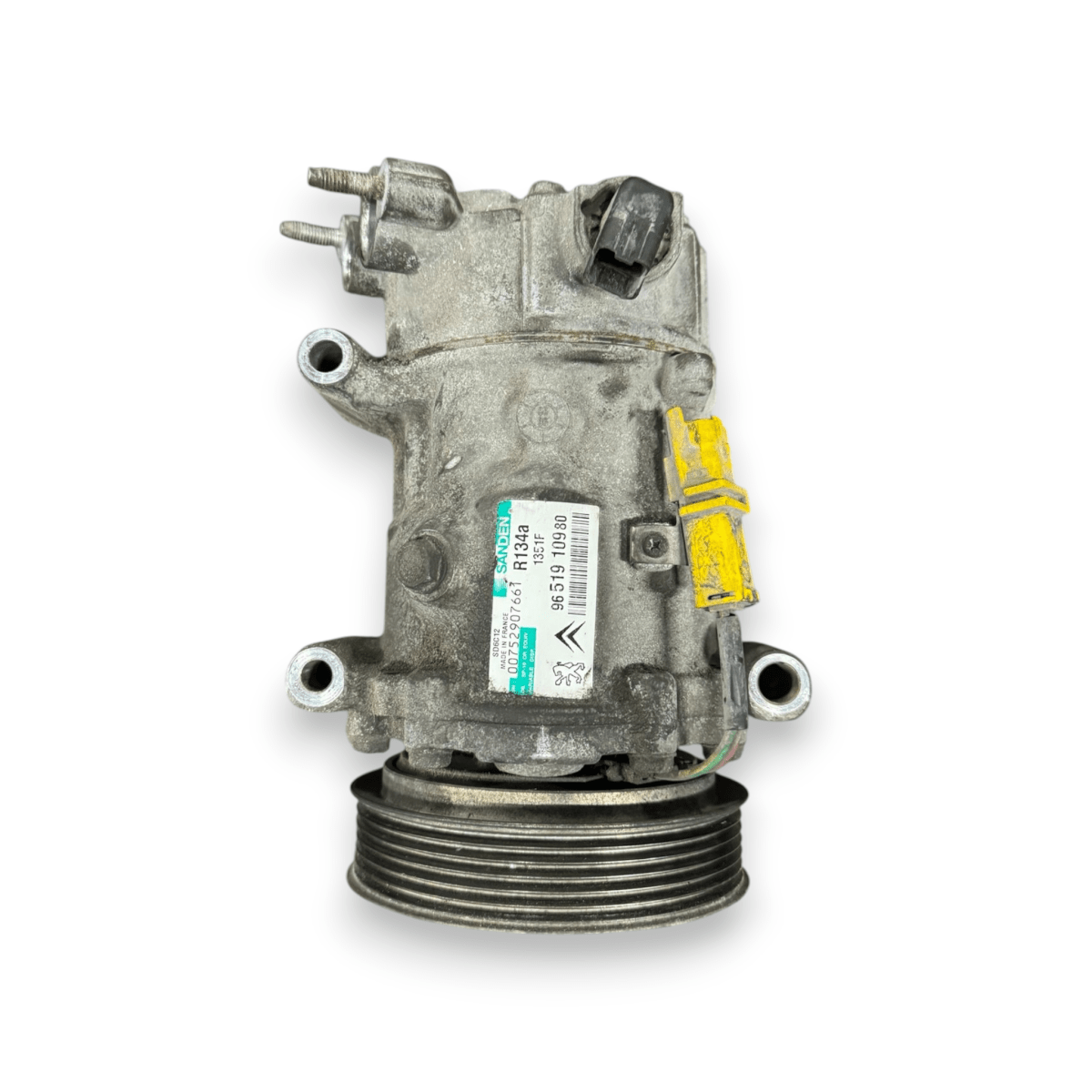 Compressore aria condizionata Citroën C3 II 1.4 diesel cod.9651910980 (2009 - 2016) - F&P CRASH SRL - Ricambi Usati