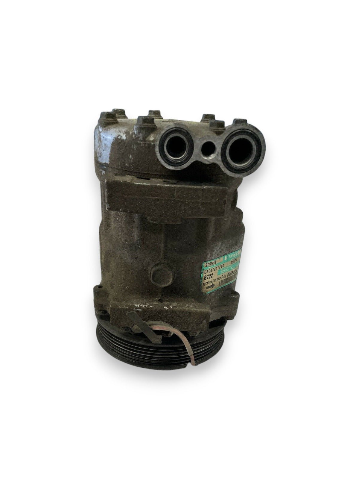 Compressore Aria Condizionata Clima Alfa Romeo 147 / 156 ( 1.9JTD - 2006 ) cod : 60653652 - F&P CRASH SRLS - Ricambi Usati