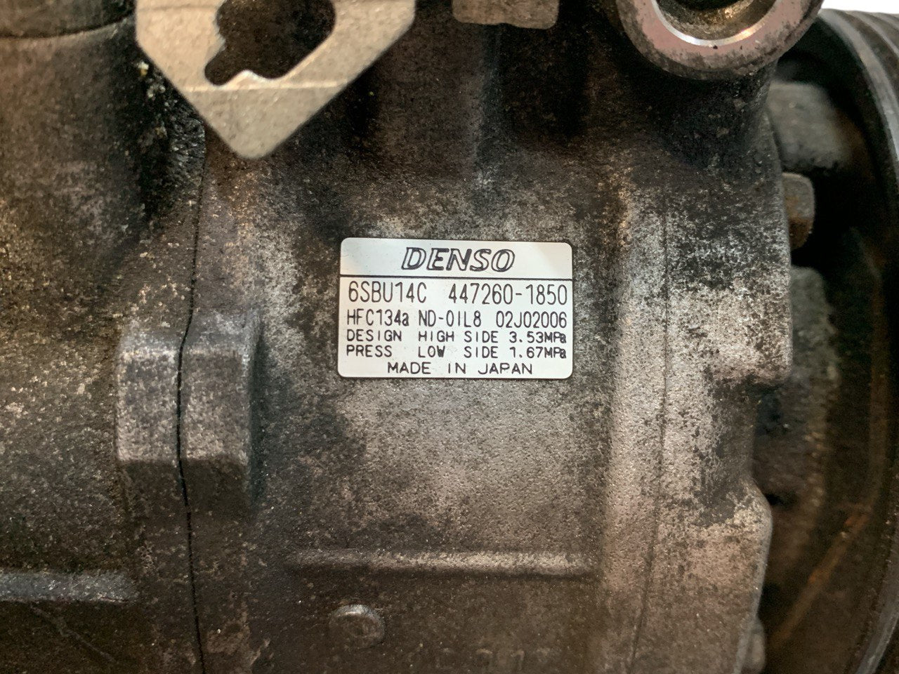 Compressore Aria Condizionata Clima Bmw 120d F21 2.0d (2018) cod.4472601850 - F&P CRASH SRLS - Ricambi Usati