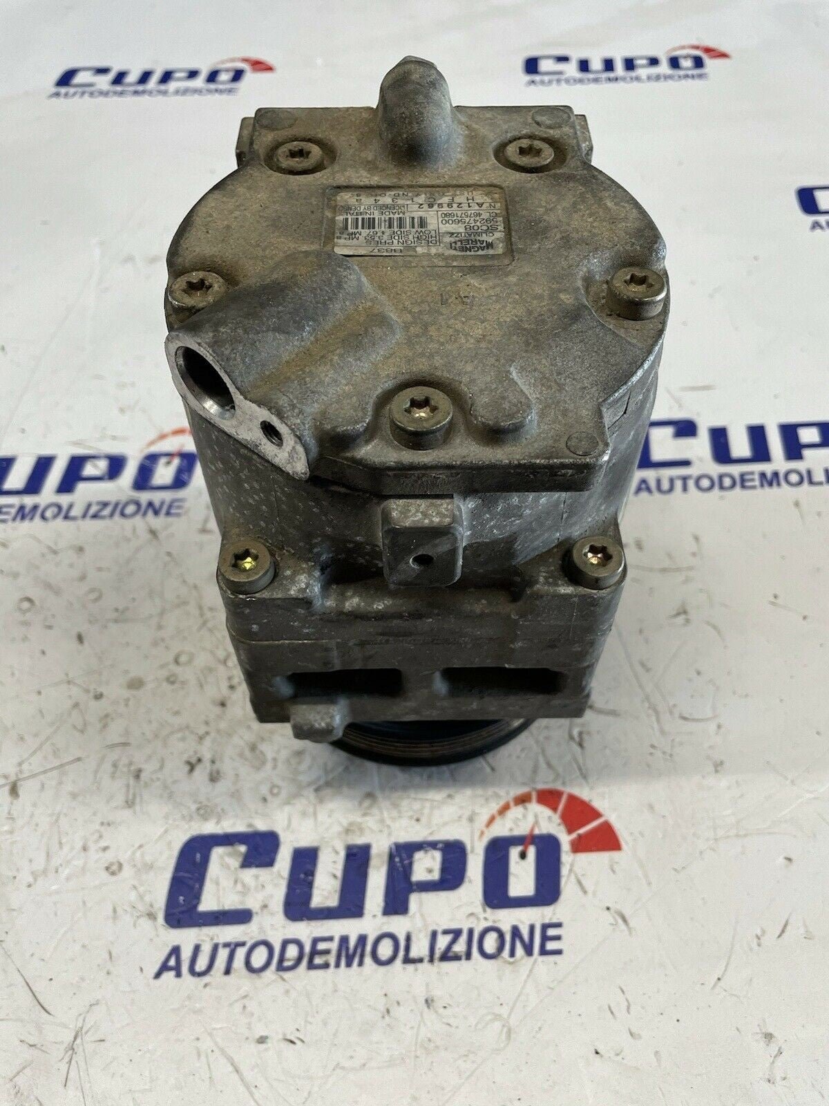 Air Conditioning Compressor Clima FIAT 1.2 Bz PUNTO(188) '99 to '03 592475600 - F&P CRASH SRLS - Used Parts