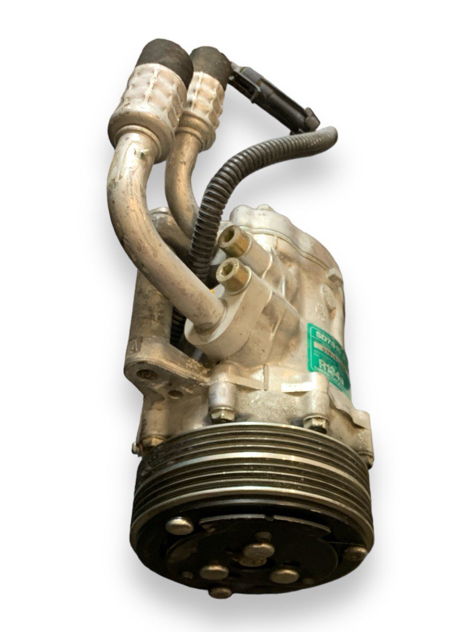 Compressore Aria Condizionata Clima Fiat Seicento 1.1b (2003) cod.SD7B10 - F&P CRASH SRLS - Ricambi Usati
