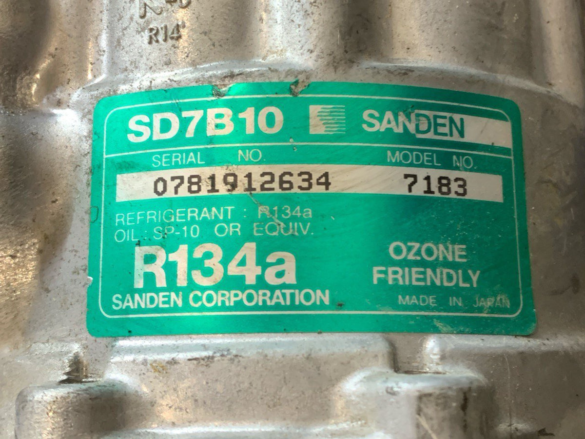 Air Conditioning Compressor Fiat Seicento 1.1b (2003) code.SD7B10 - F&P CRASH SRLS - Used Parts