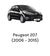 Compressore aria condizionata clima Peugeot 307 2.0 diesel (2006 - 2015) cod.SD6VRC - F&P CRASH SRLS - Ricambi Usati