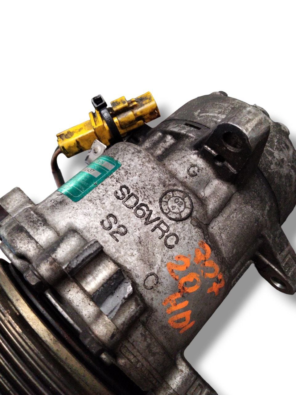 Compressore aria condizionata clima Peugeot 307 2.0 diesel (2006 - 2015) cod.SD6VRC - F&P CRASH SRLS - Ricambi Usati